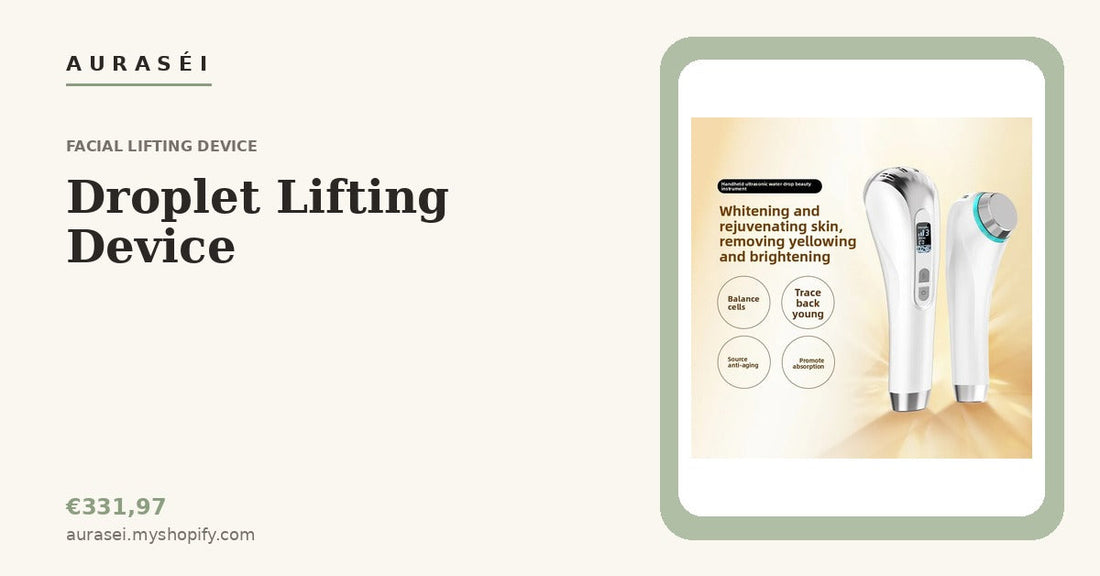 Droplet Lifting Device: An At-Home Facial Lifting Ritual for Firmer-Looking Skin