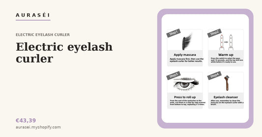 Electric Eyelash Curler: Salon-Style Curl in Seconds, No Pinching