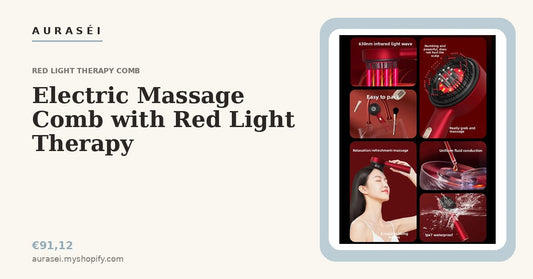 Red Light Therapy Massage Comb: Scalp Care That Feels Like a Head Spa