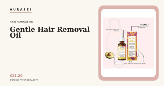 Gentle Hair Removal Oil: Smooth Skin Without the Razor Burn