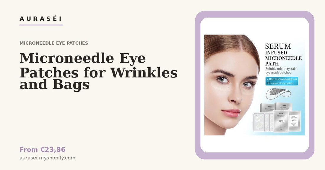 Microneedle Eye Patches: Targeted Care for Fine Lines and Under-Eye Bags
