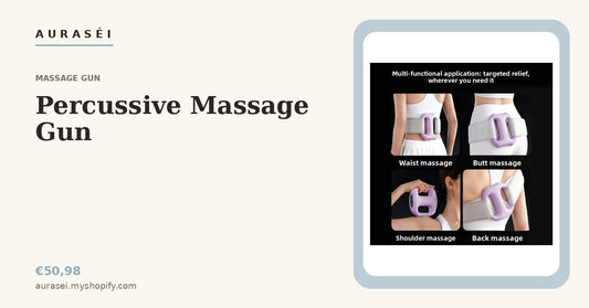 Percussive Massage Gun: Deep Muscle Relief for Home and On the Go