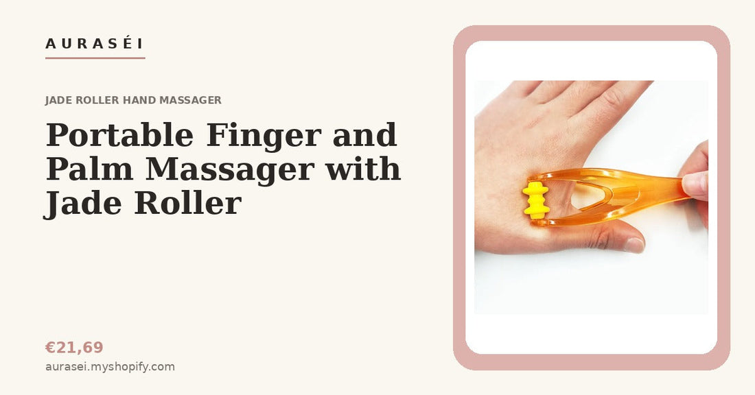 Jade Roller Hand Massager: Relief for Tired Hands and Fingers