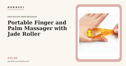 Jade Roller Hand Massager: Relief for Tired Hands and Fingers