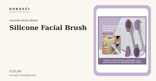 Silicone Facial Brush: A Gentle Daily Cleanse for Fresher-Looking Skin