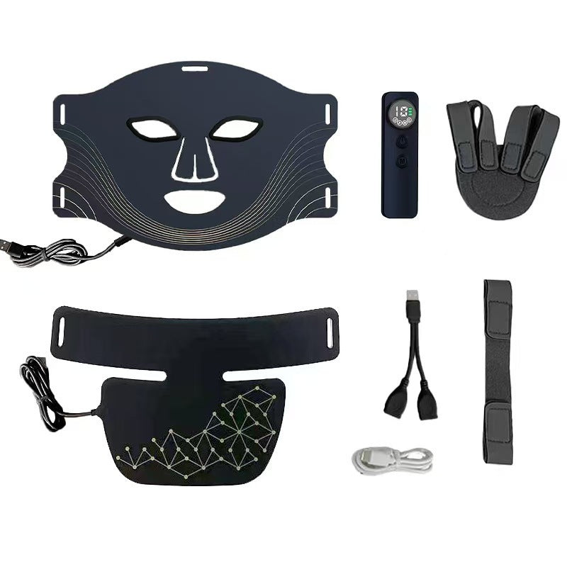 LED Red Light Therapy Face and Neck Mask