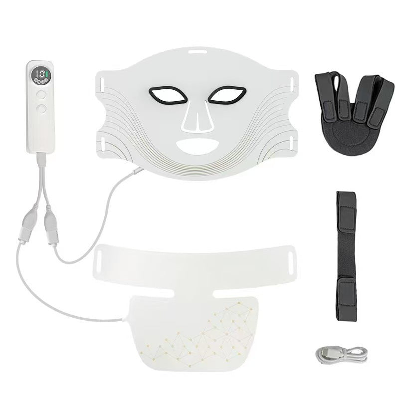 LED Red Light Therapy Face and Neck Mask