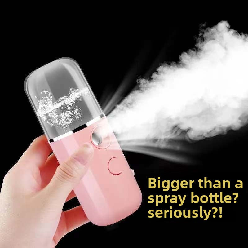 Portable Nano Spray Facial Hydration Device